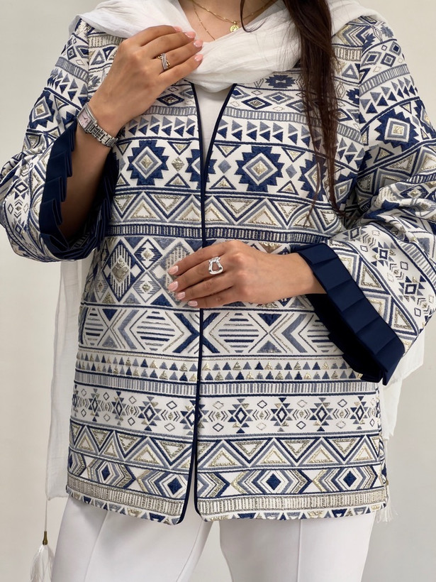 کت ژاکارد ترک